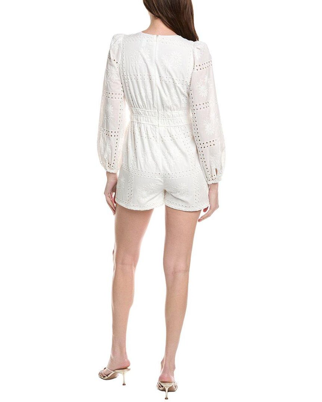 Yumi Kim White Abigail Romper