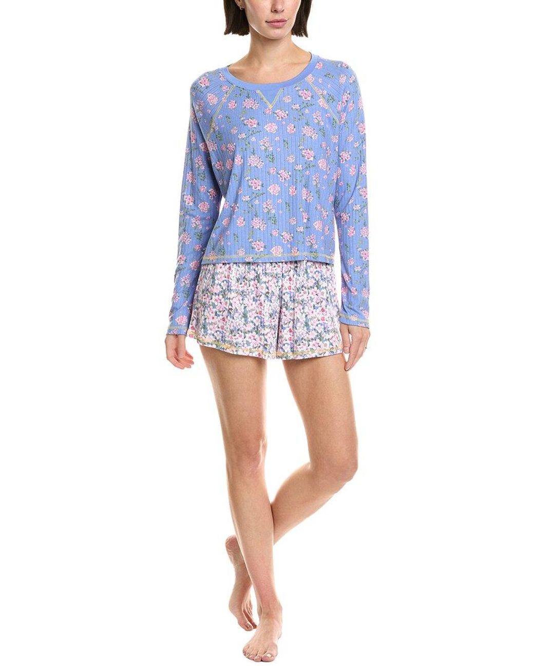 Honeydew Intimates 2Pc Cuddle Crew Short Set in Blue | Lyst UK