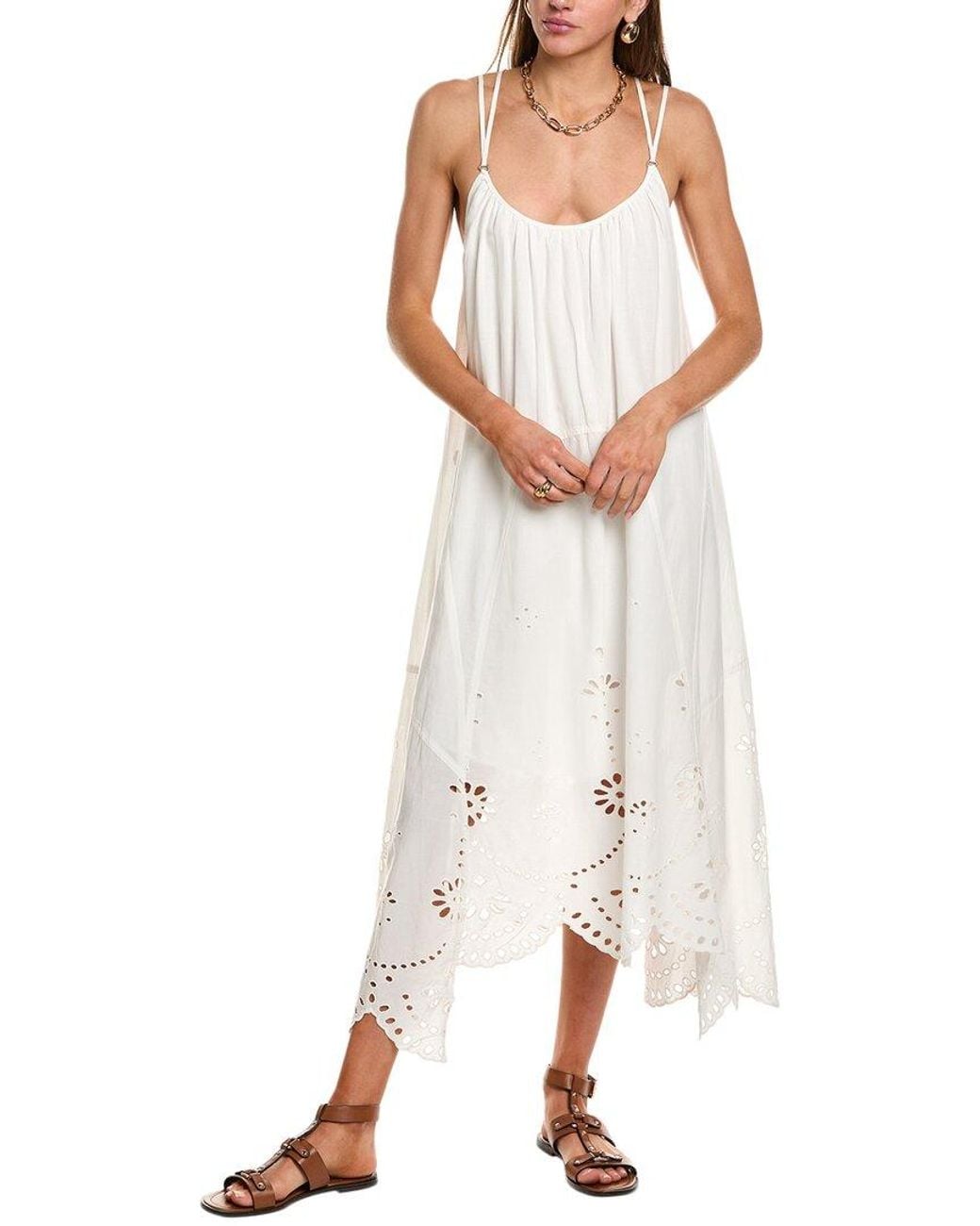 AllSaints Areena Maxi Dress in White | Lyst AllSaints Areena Maxi Dress in White | Lyst