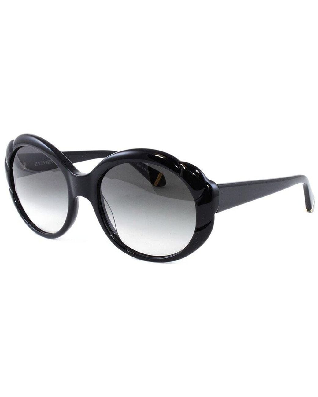 Zac Posen Black Rita 56Mm Sunglasses