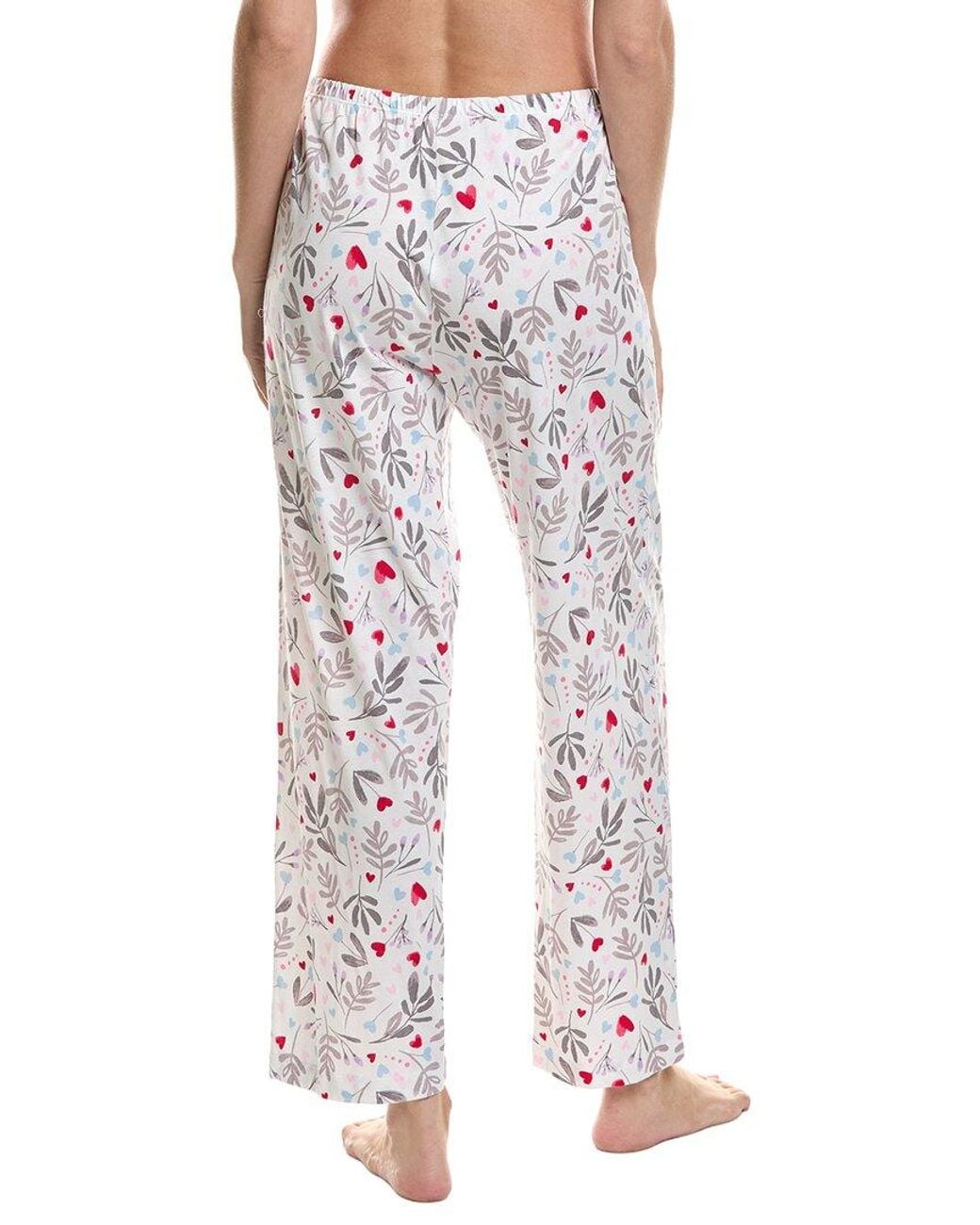 Hue White My Heart Petals Long Pajama Pant