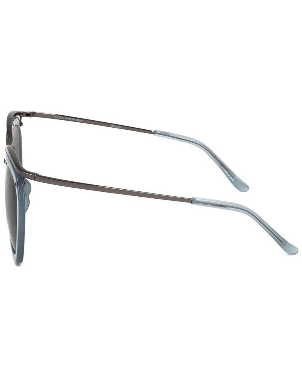Linda Farrow Blue Dvn50l 51mm Sunglasses