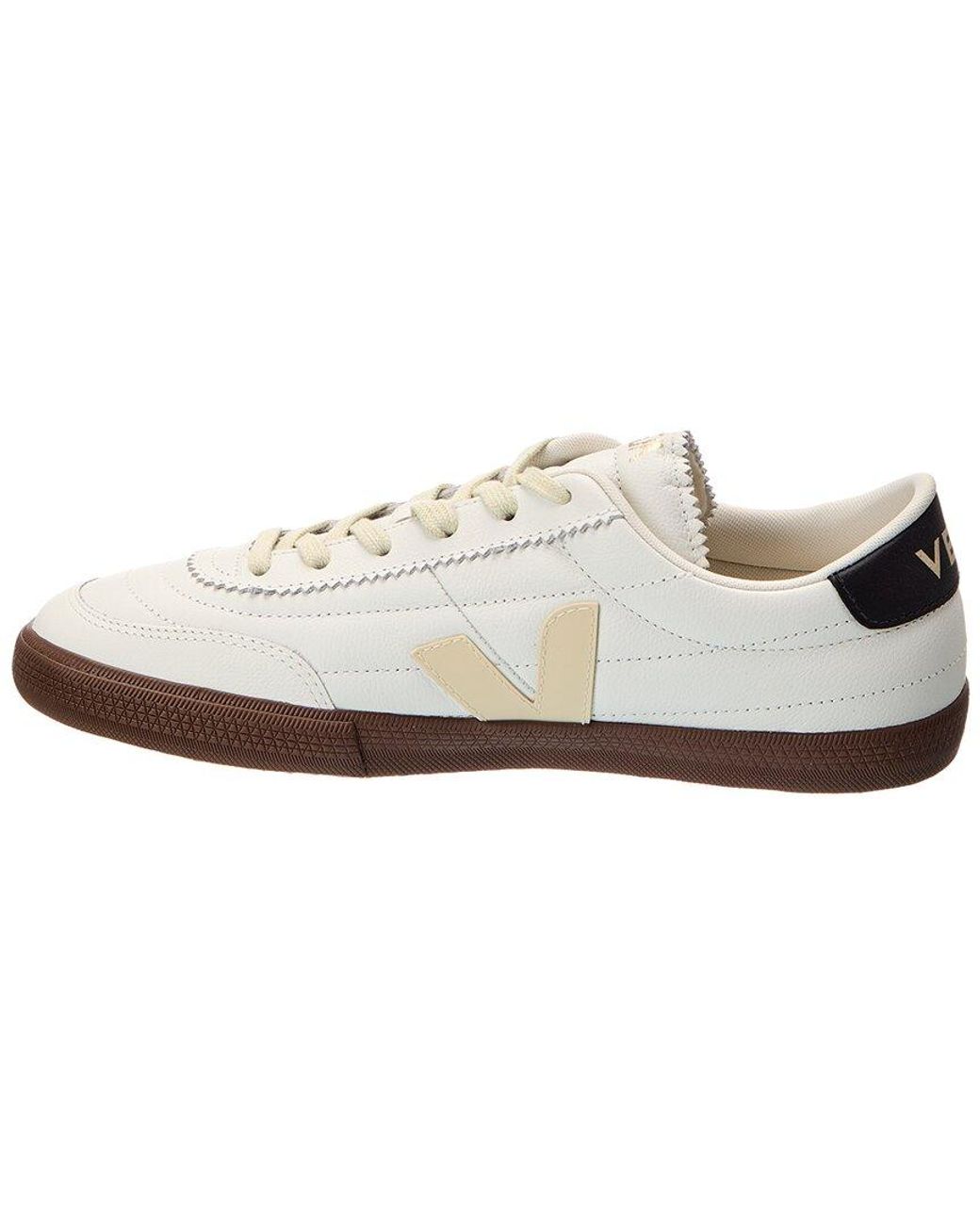 Veja White V-90 Leather Sneaker for men