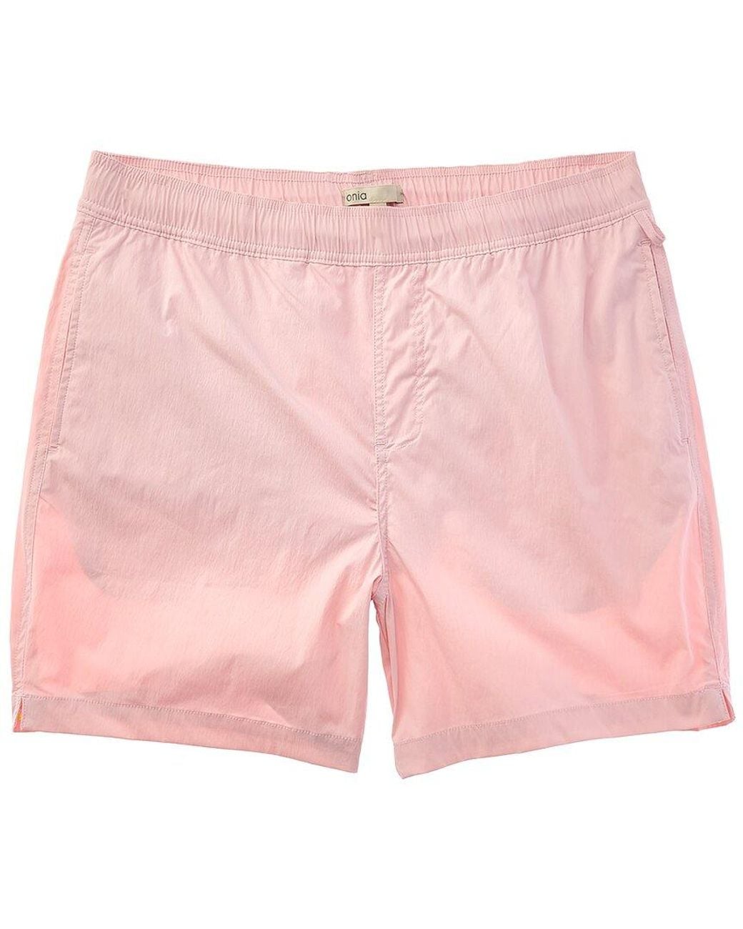 Onia Pink Stretch Swim Short for men