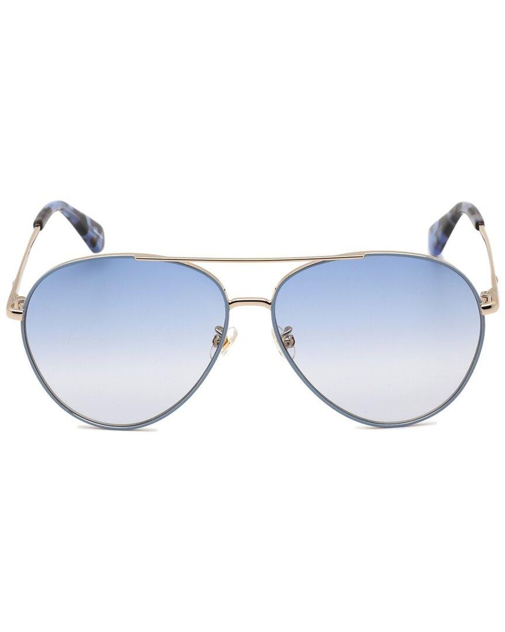 Kate Spade Blue Carolane/F/S 61Mm Sunglasses