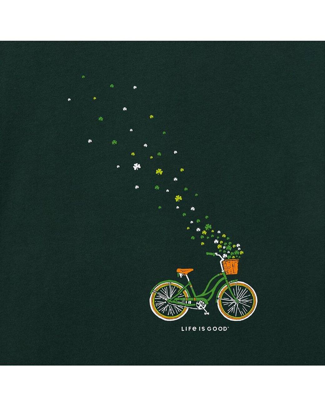 Life Is Good. Green Crusher T-Shirt