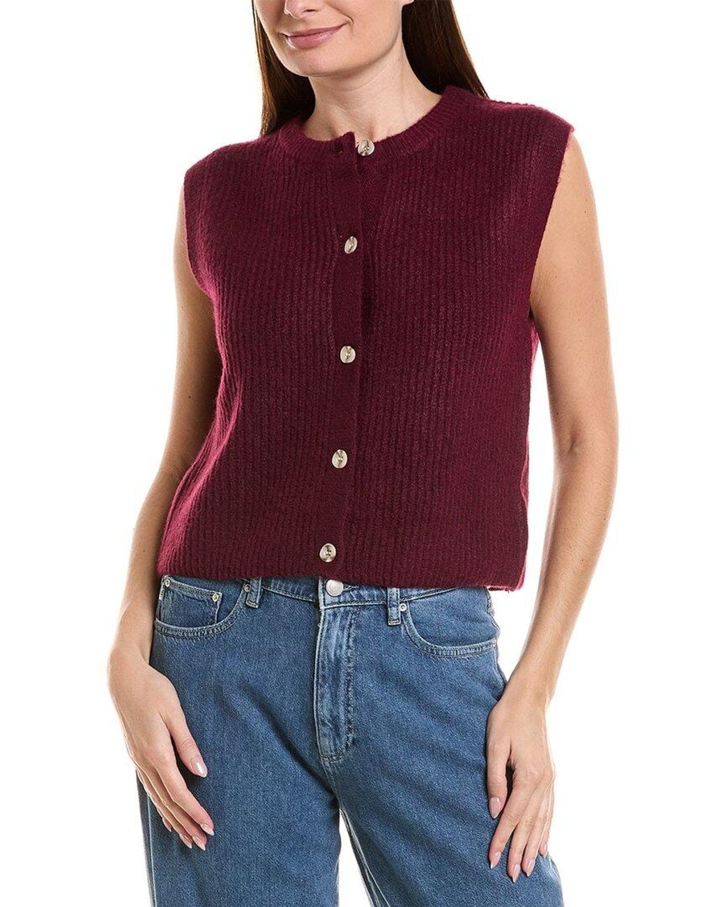 ANNA KAY Red Yuma Vest