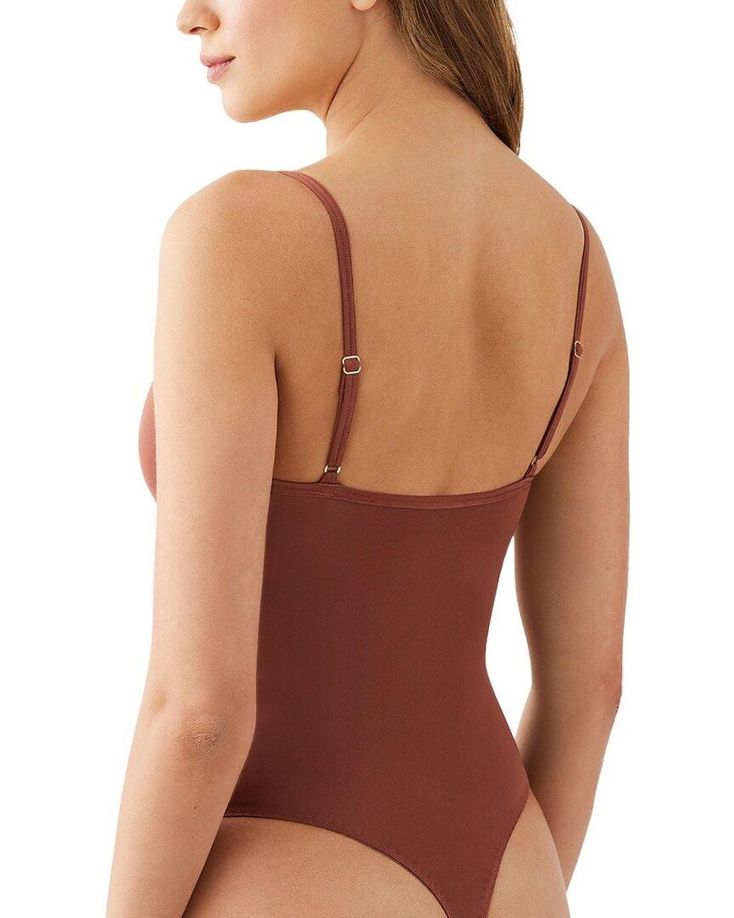 B.tempt'd Brown By Wacoal Spotlight Bodysuit