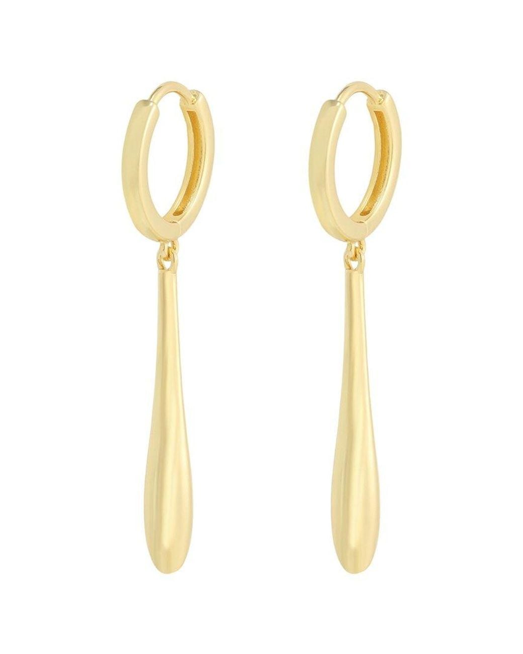 Adornia Metallic 14K Plated Earrings