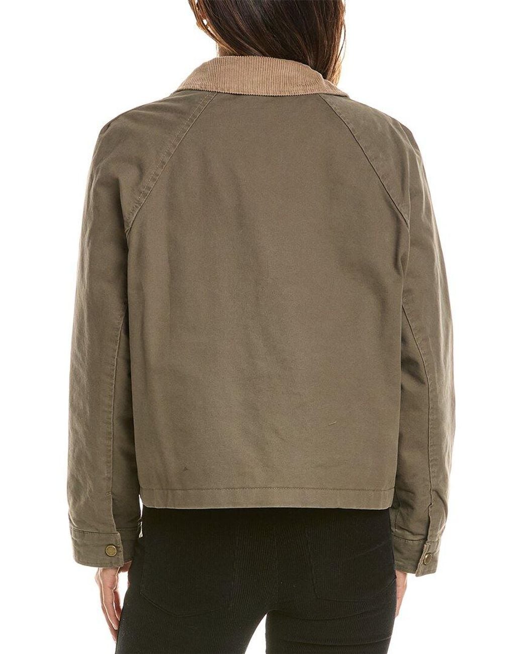 Hunter Green Raglan Barn Jacket