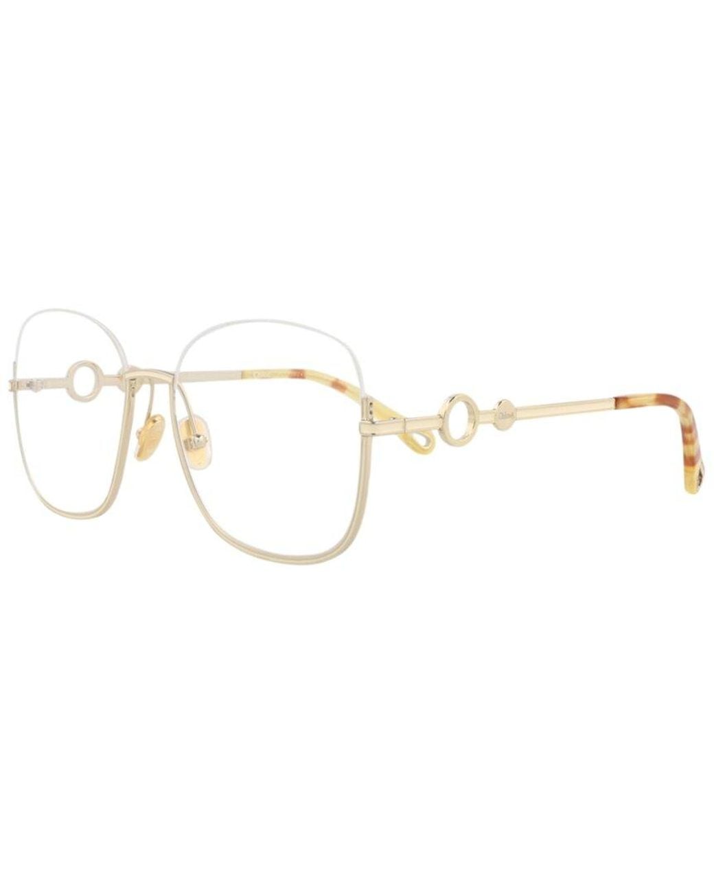 Chloé Metallic Ch0069O 56Mm Optical Frames