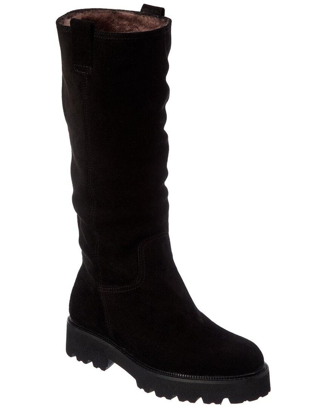 La Canadienne Black Adapt Suede Knee-High Boot