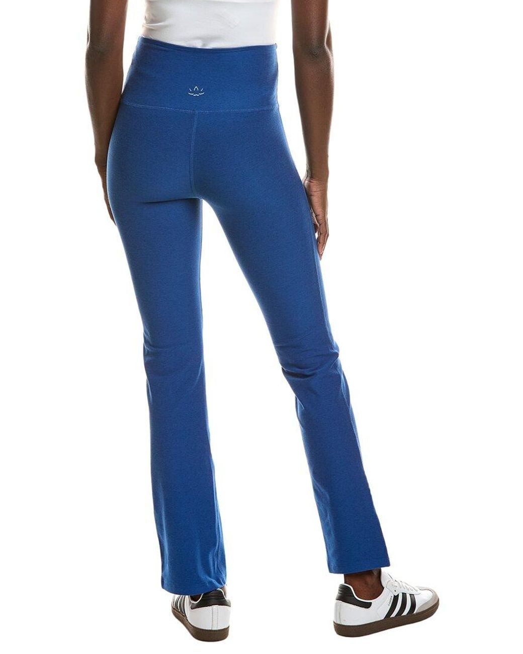 Beyond Yoga Blue Spacedye High Waisted Practice Pocket 31In Pant