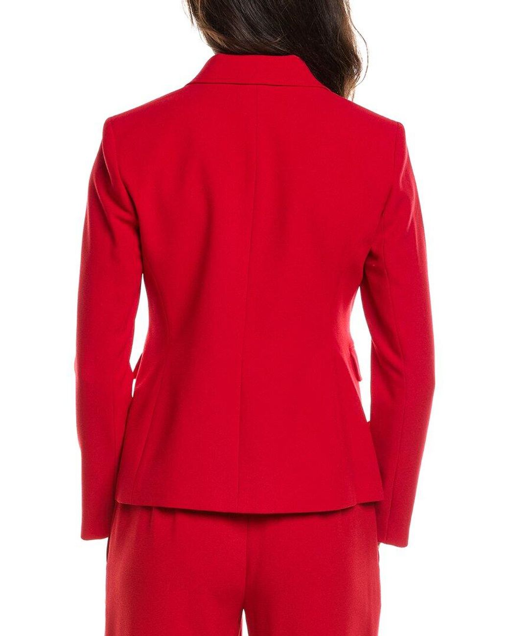 Tahari Red Petite Blazer