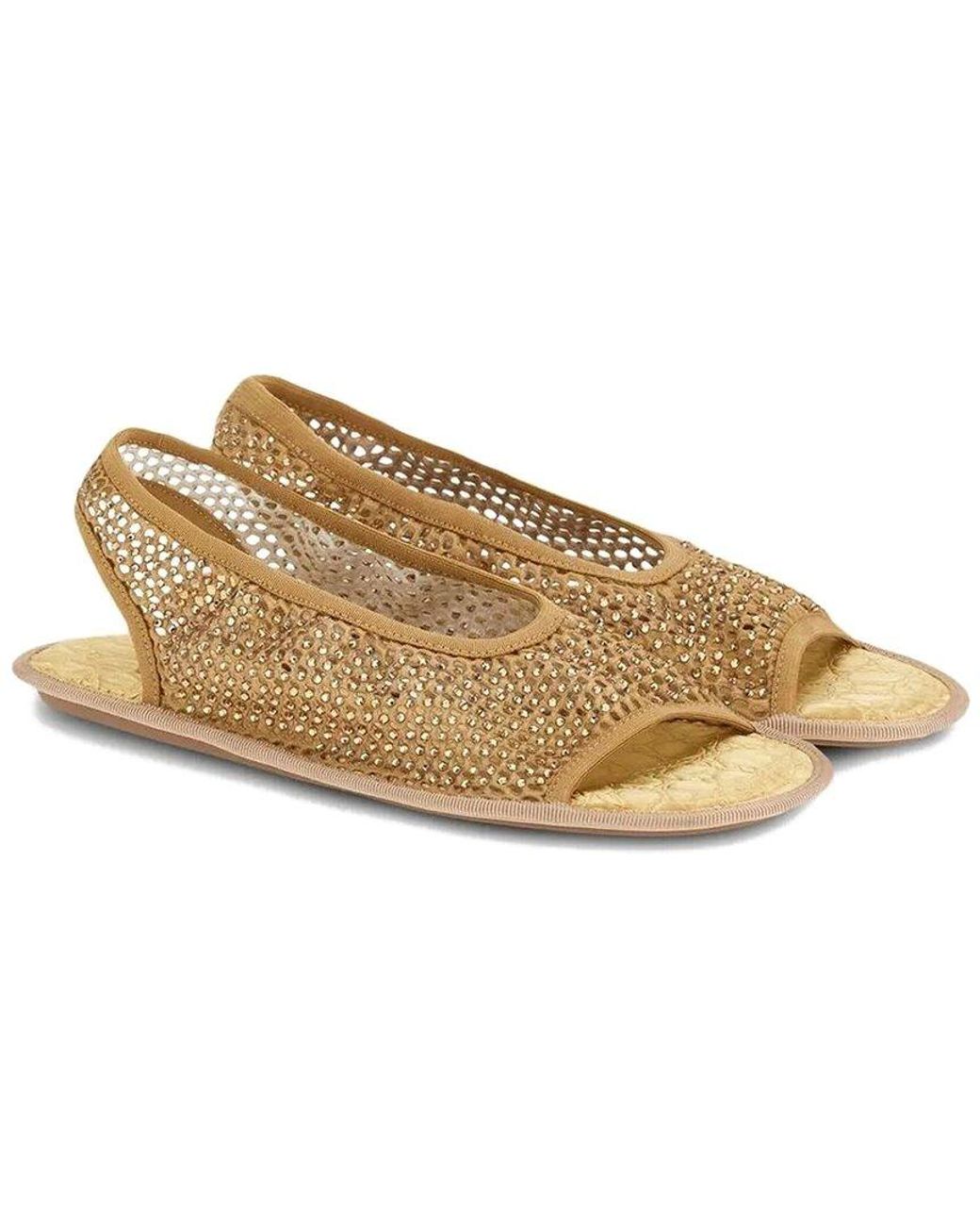 Ferragamo Natural Nomadic Leather Sandal