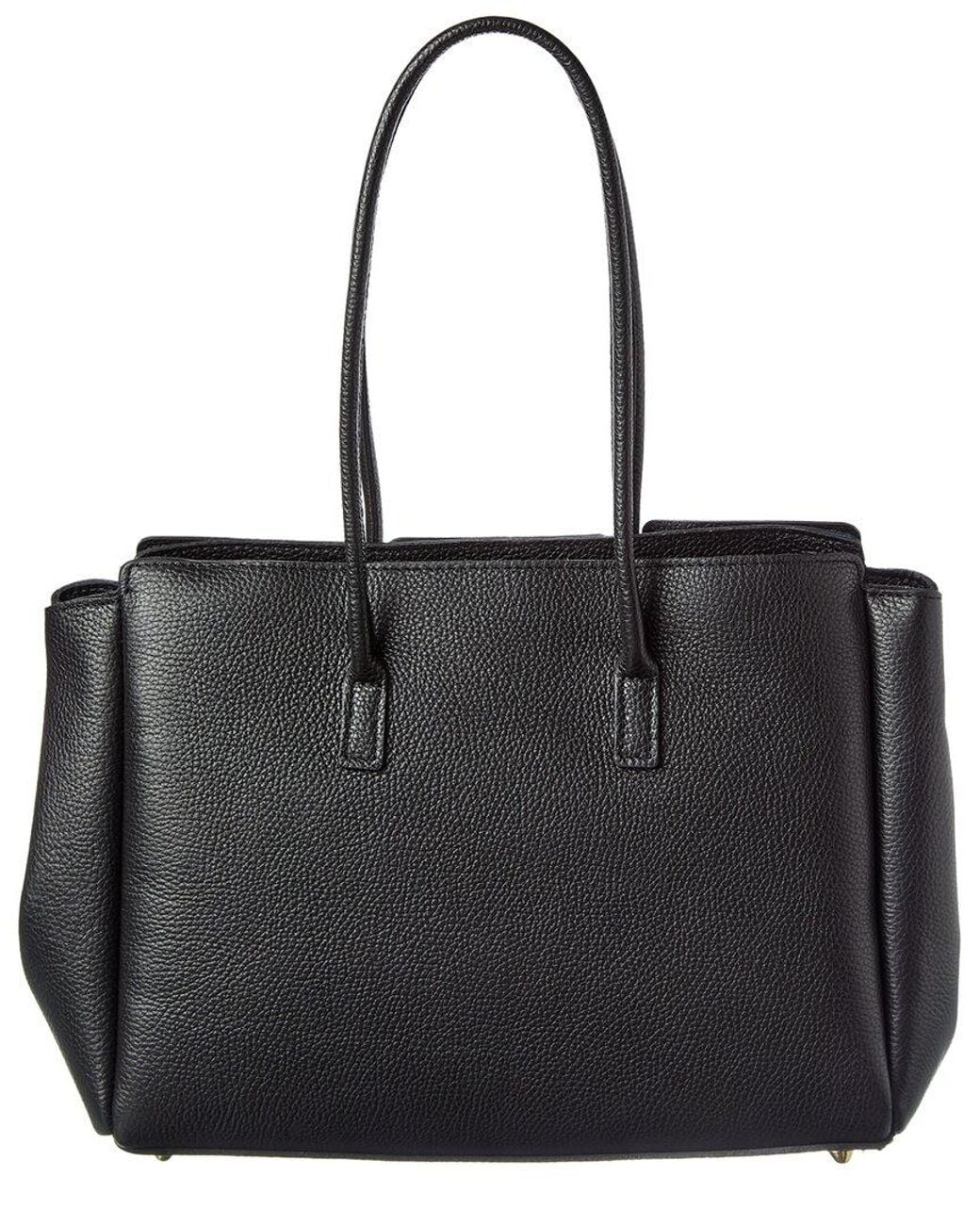 Isabella Rossetti Black Beatrix Leather Handbag