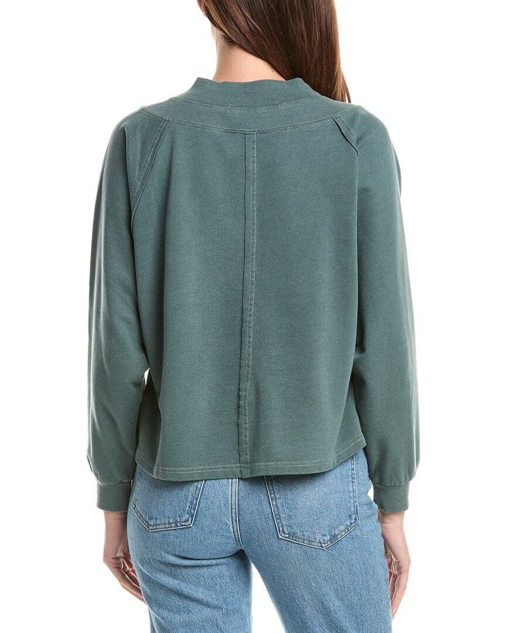 XCVI Blue Xenith Pullover