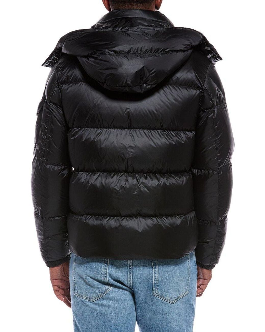 Moncler Black Down Puffer Jacket for men