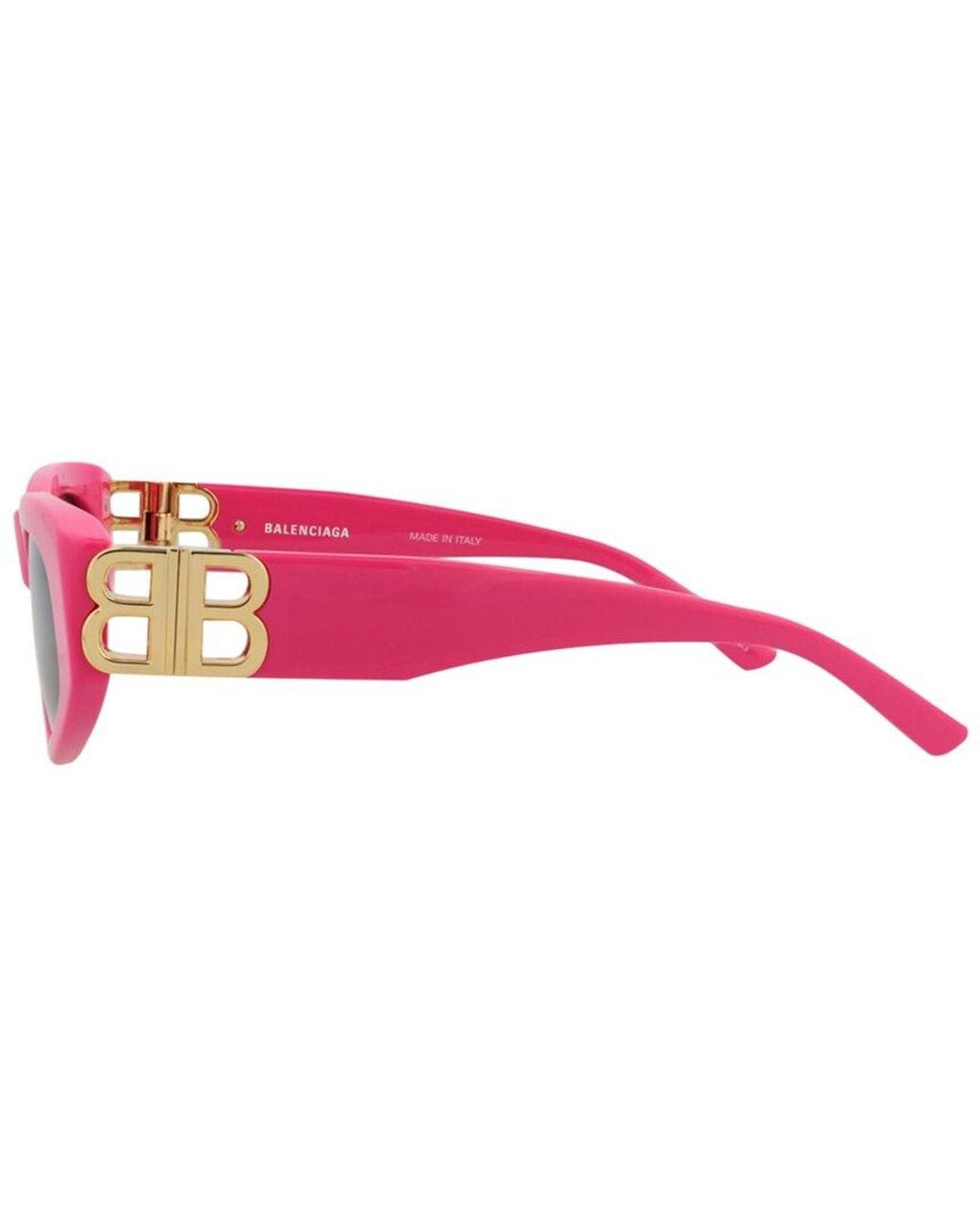 Balenciaga Pink Bb0095S 53Mm Sunglasses