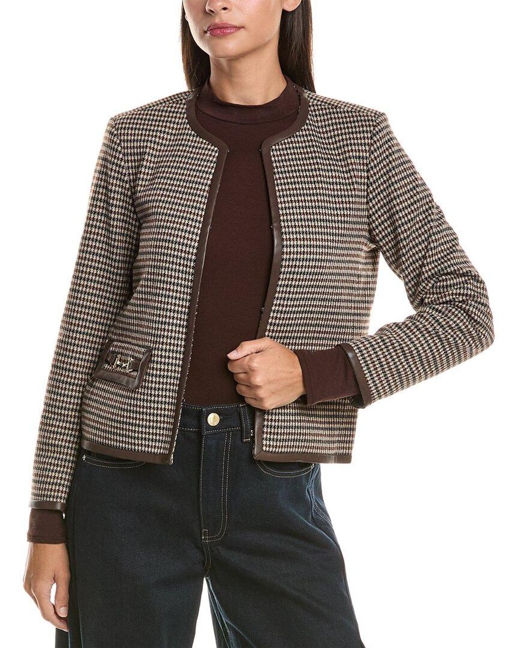 J.McLaughlin Brown Cyna Jacket