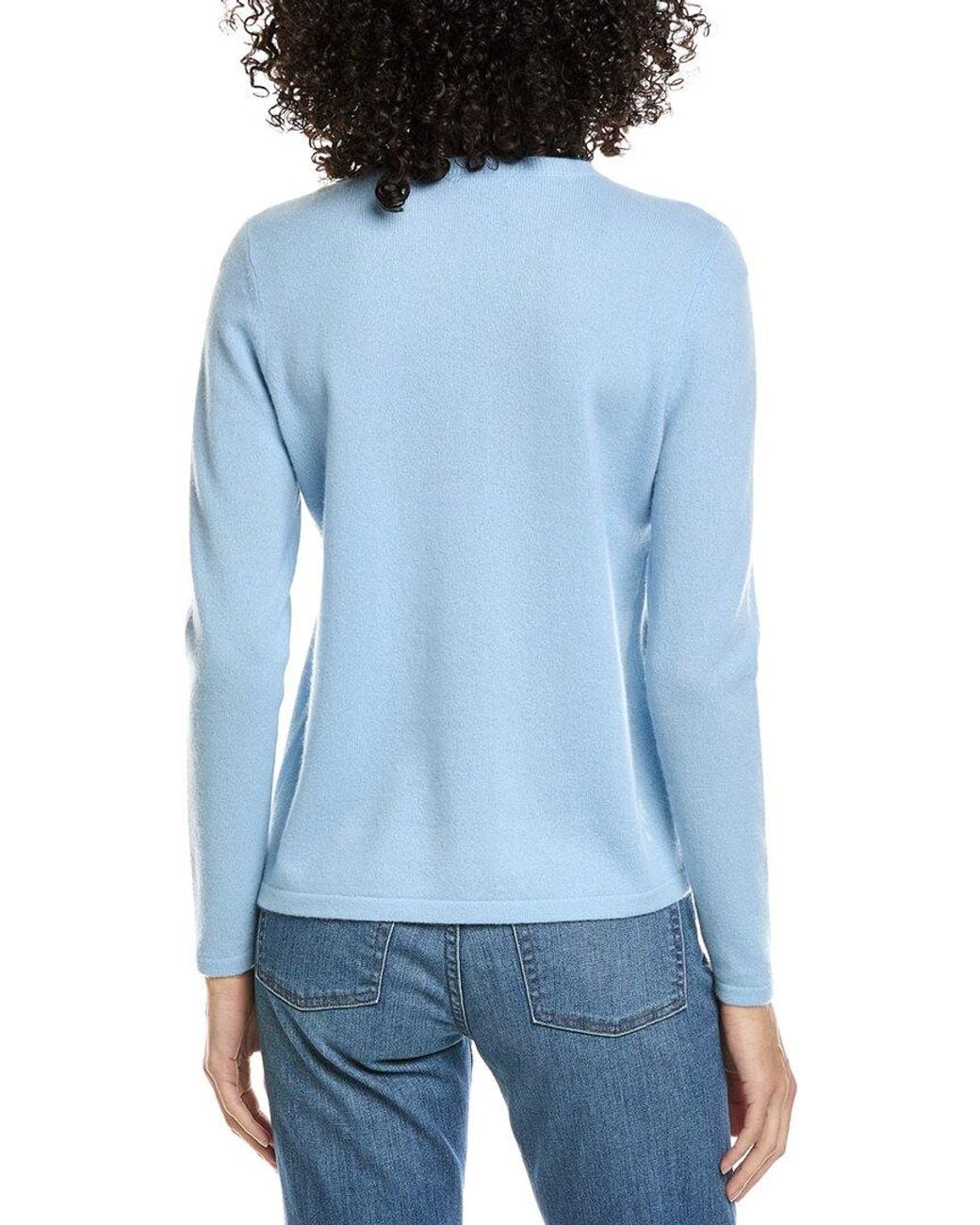 J.McLaughlin Blue Shield Cashmere Sweater