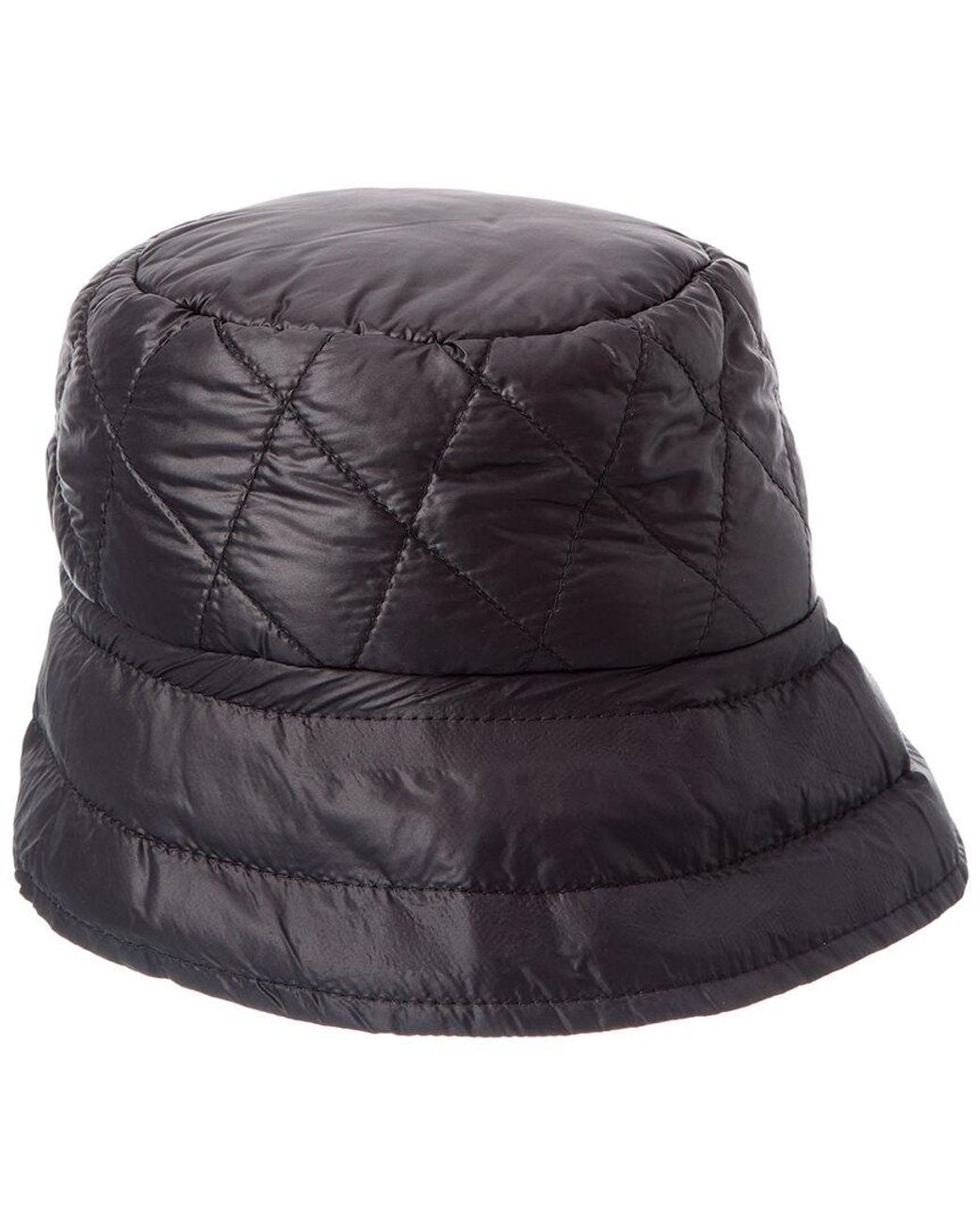 La Fiorentina Gray Puffer Bucket Hat