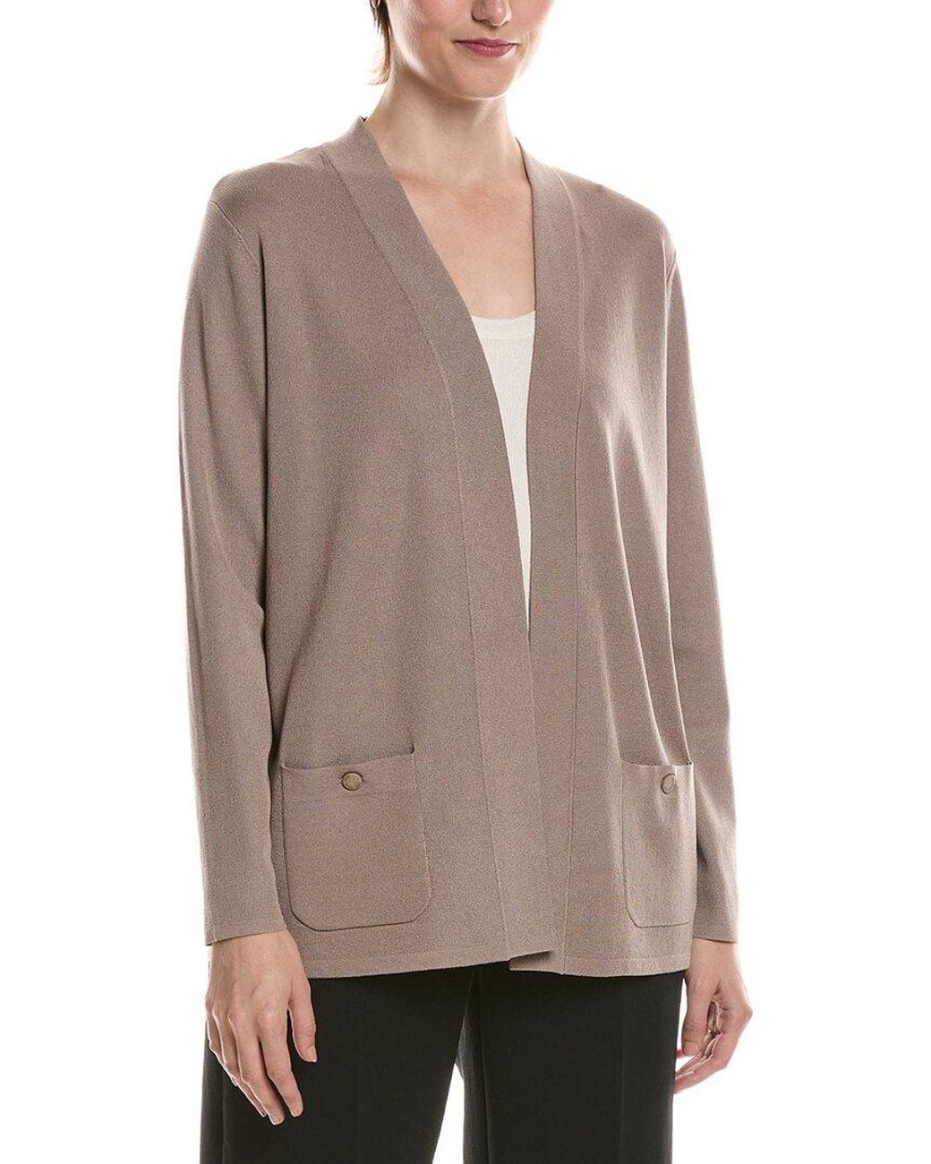 Anne Klein Natural Malibu Cardigan