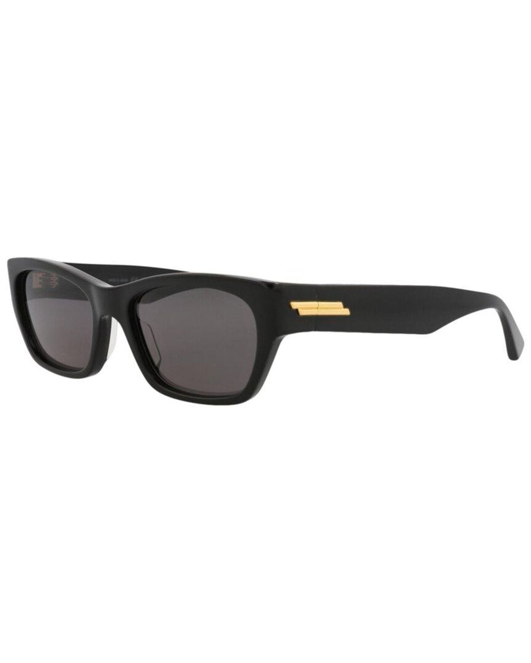 Bottega Veneta Black Bv1143S 55Mm Sunglasses