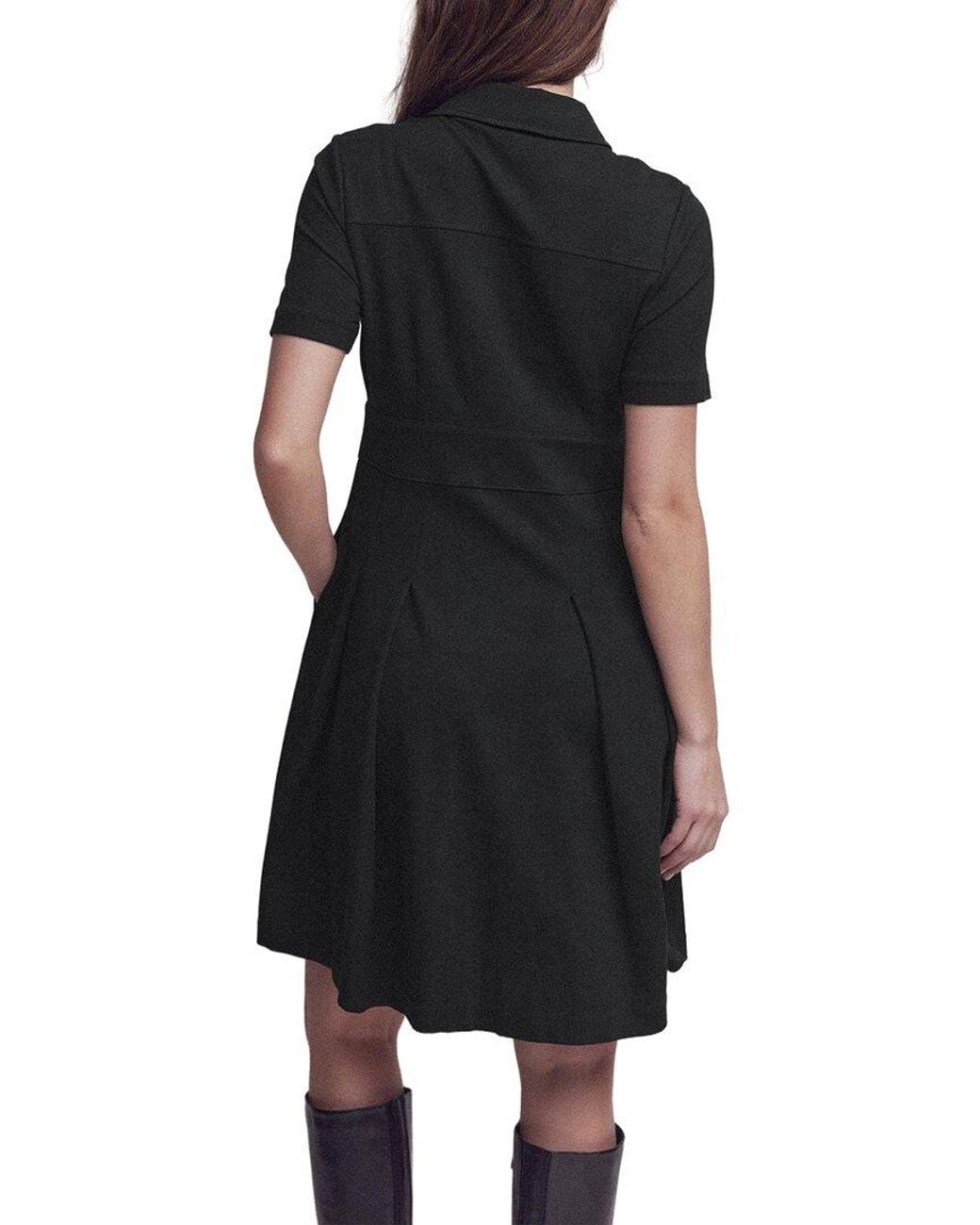 Boden Black Bridget Ponte Short Dress
