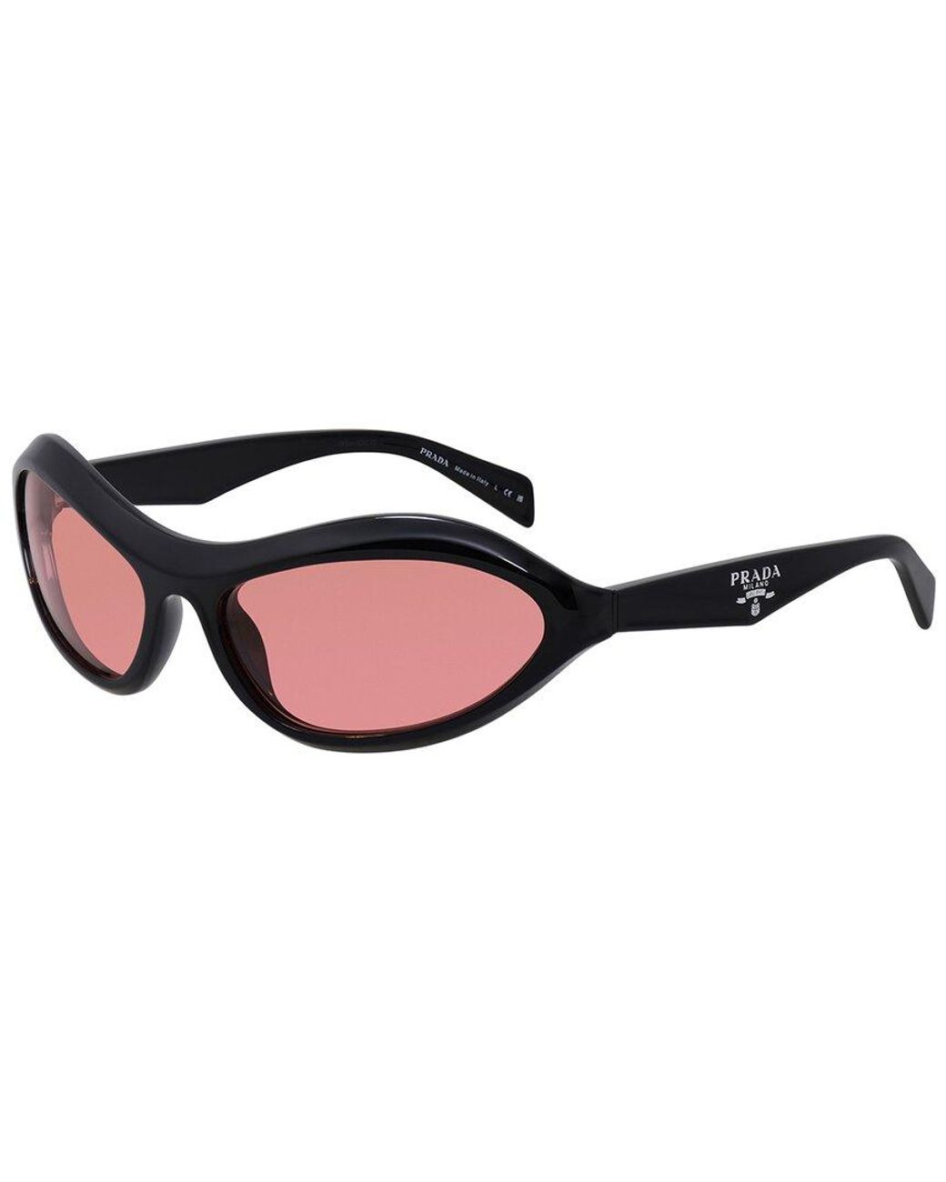 Prada Black Pra20S 61Mm Sunglasses