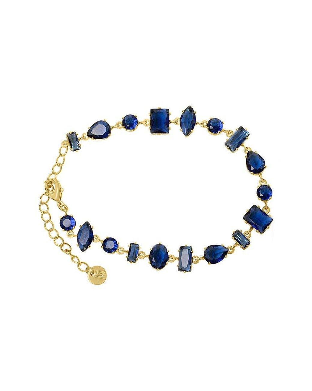Bruno Magli Blue Plated Bracelet