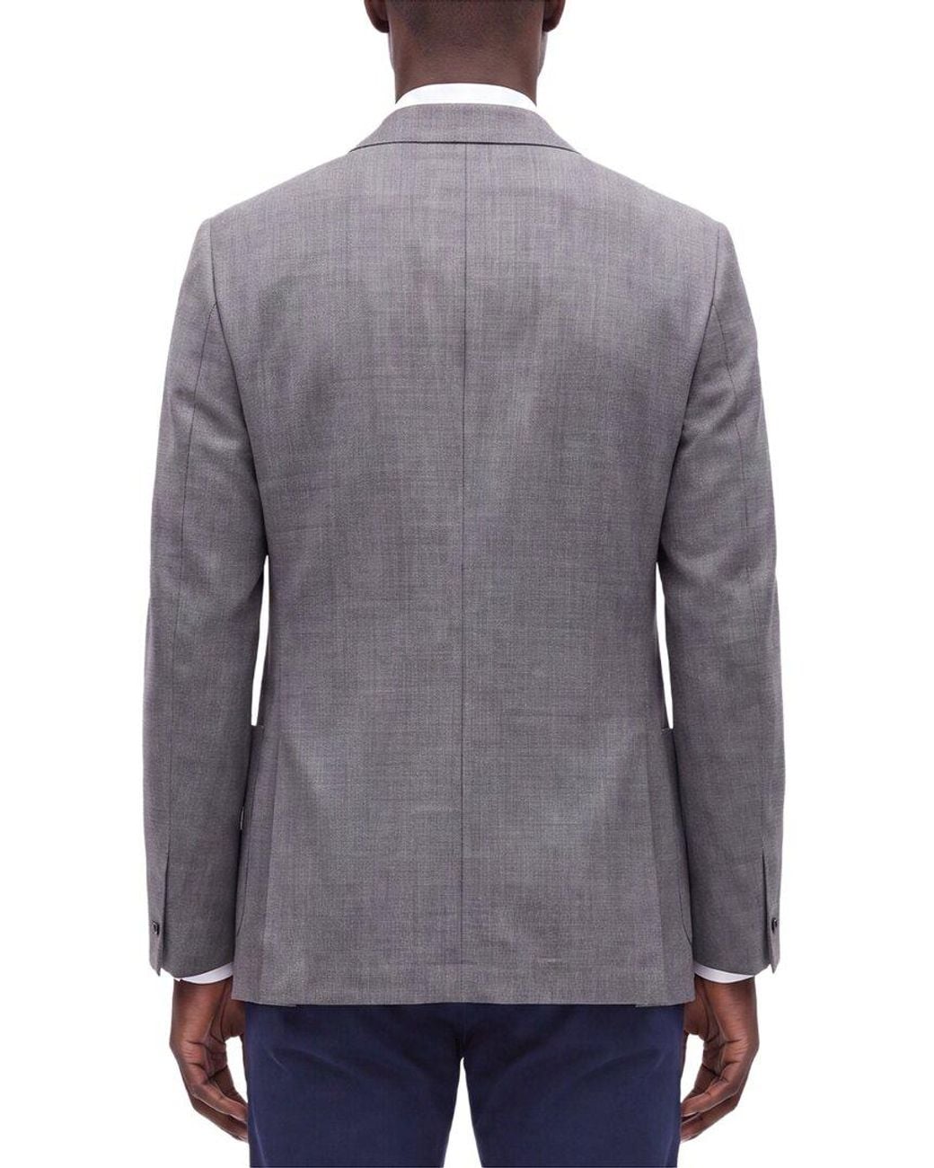Kilgour Gray Wool Jacket for men