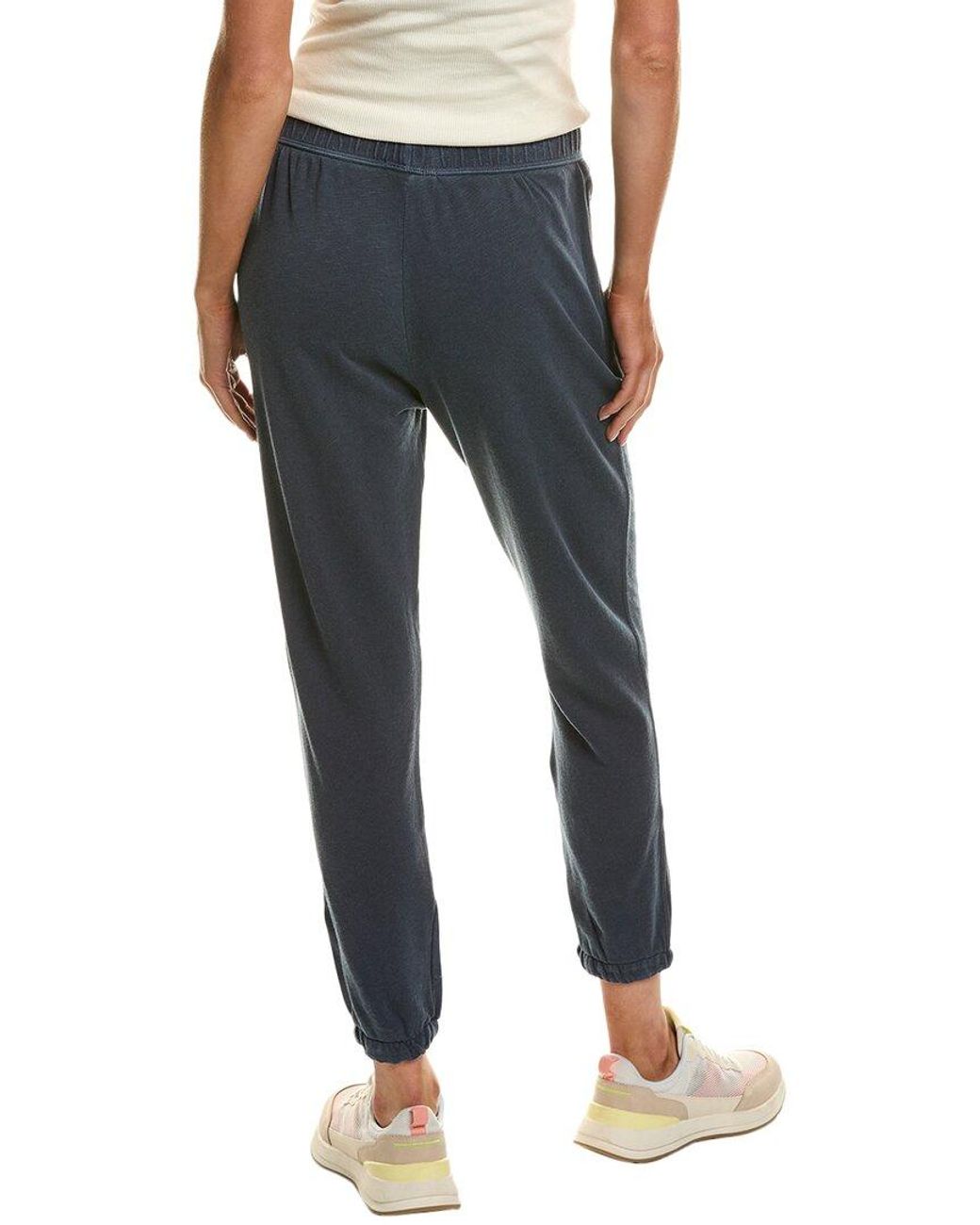 James Perse Fleece Pull On Sweatpant in Blue Lyst UK