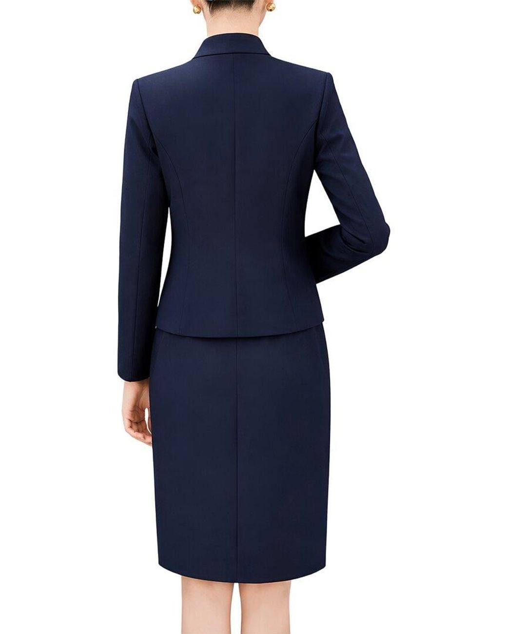 Olivia Taylor Blue 2Pc Jacket & Dress Set