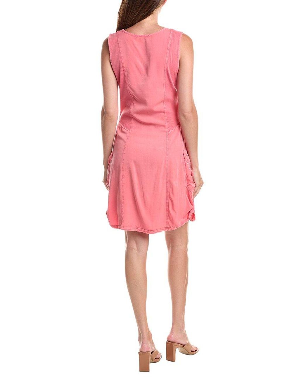 XCVI Pink Wearables By Twill Penta Dress