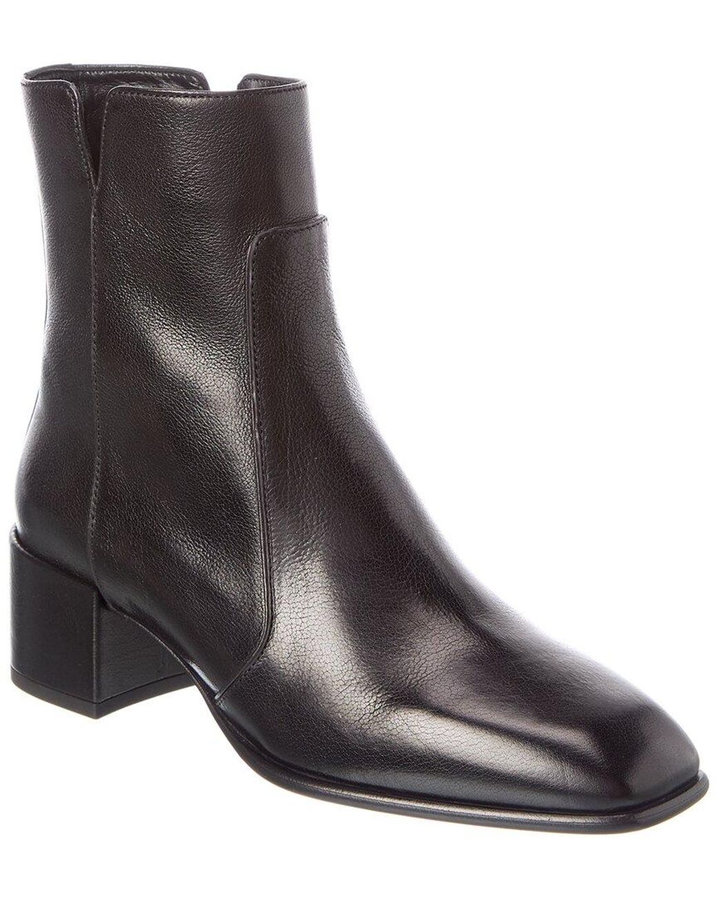 Jimmy Choo Brown Eliot Ab 45 Leather Bootie
