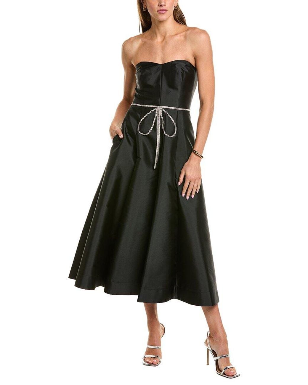 Eliza J Black Aline Dress
