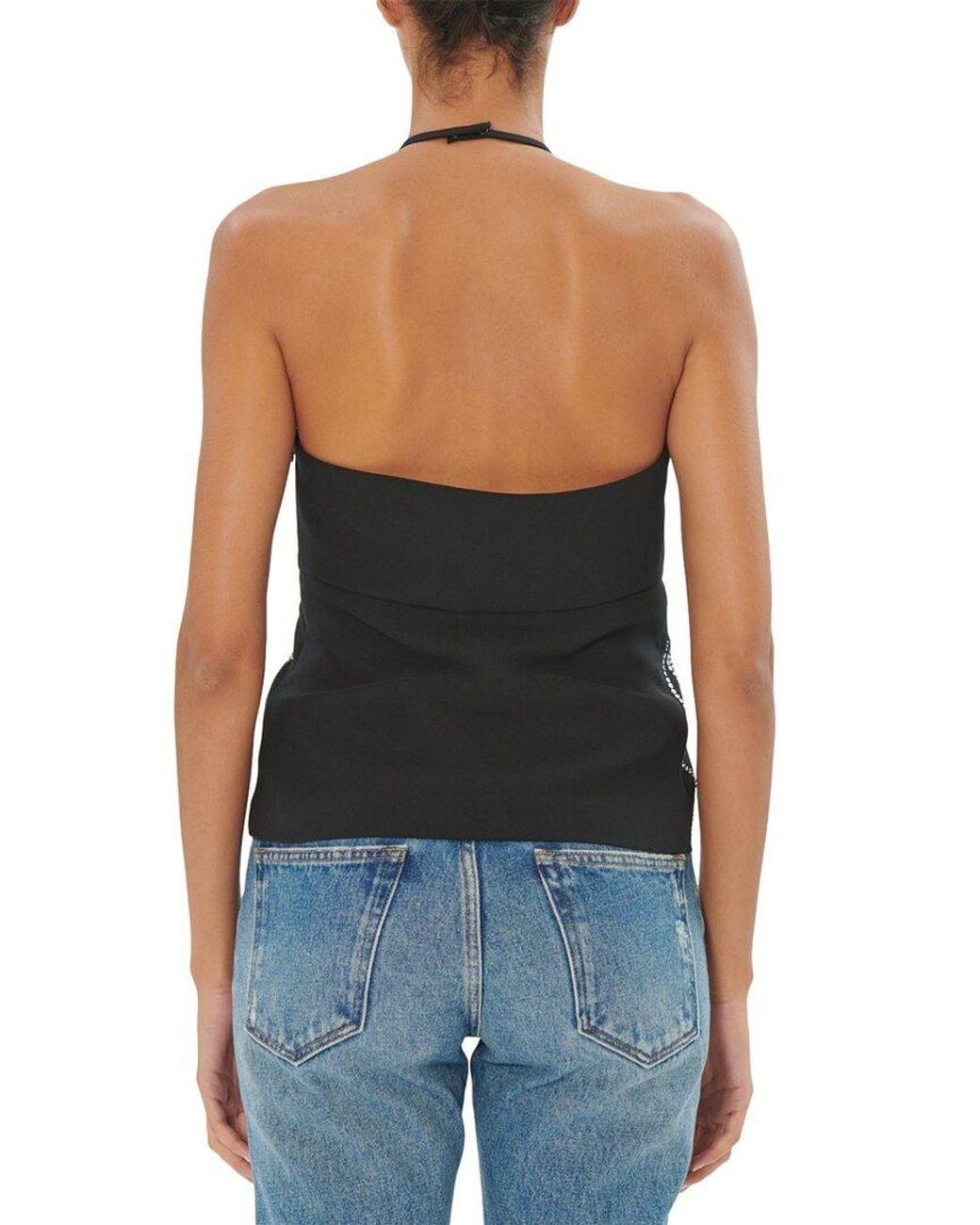 IRO Blue Sleeveless Top