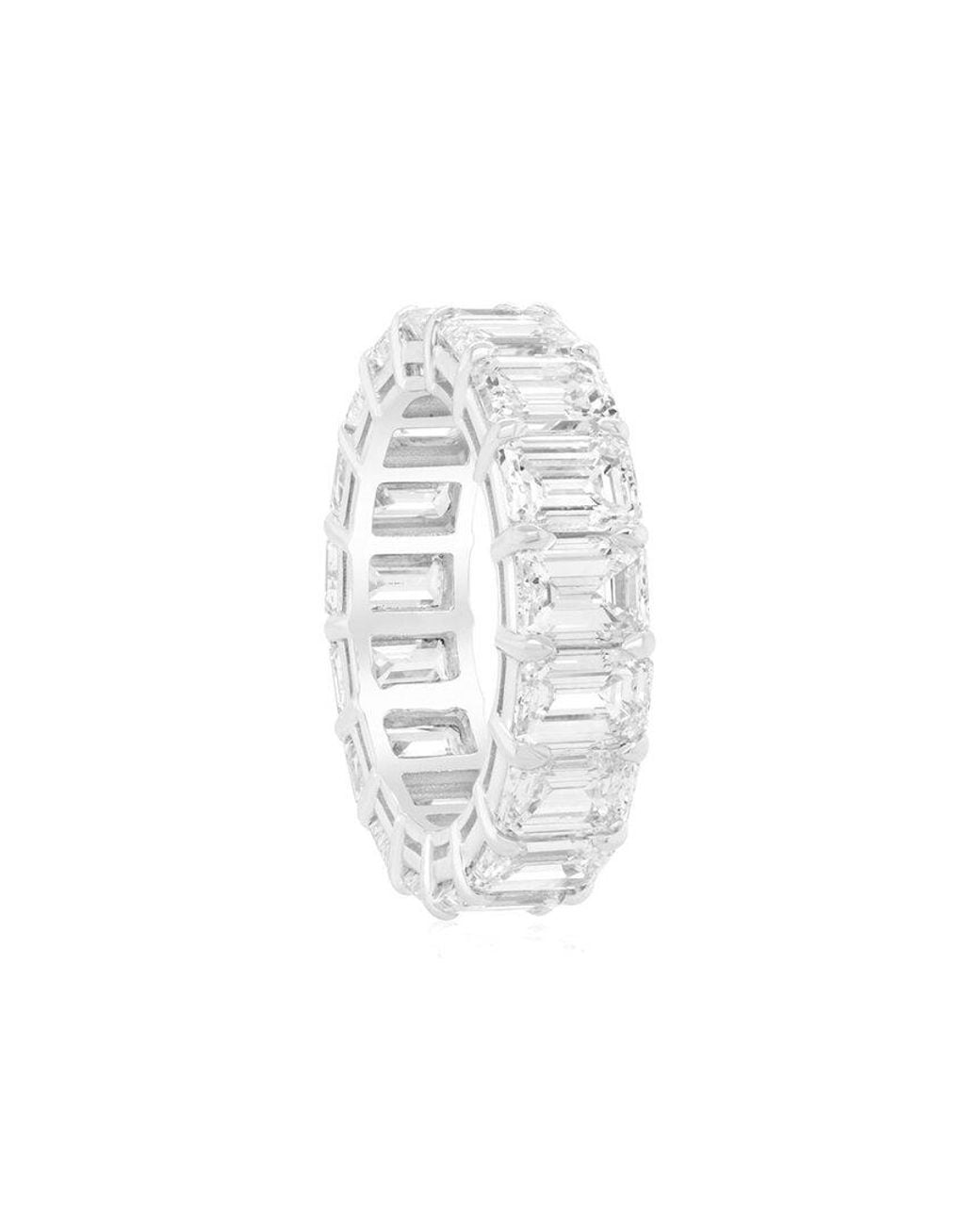Diana M White Fine Jewelry Platinum 6.00 Ct. Tw. Diamond Eternity Ring