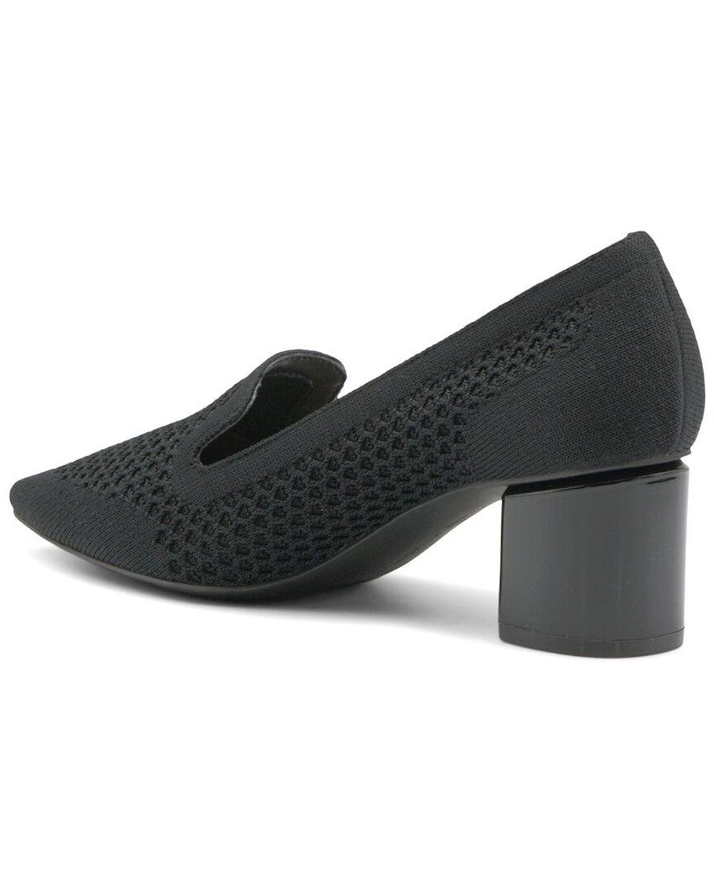Adrienne Vittadini Black Flang Pump