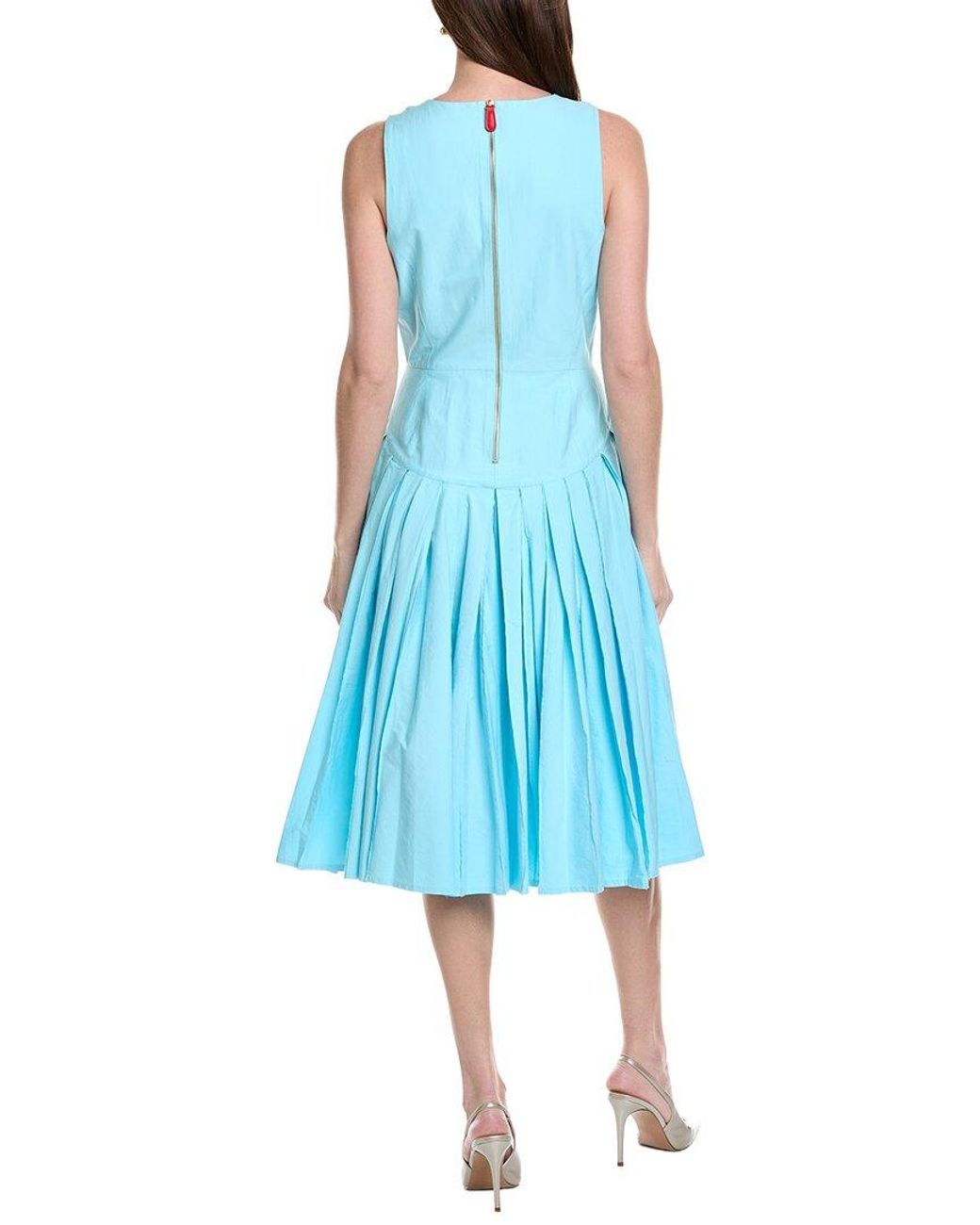 Frances Valentine Blue Monique Dress