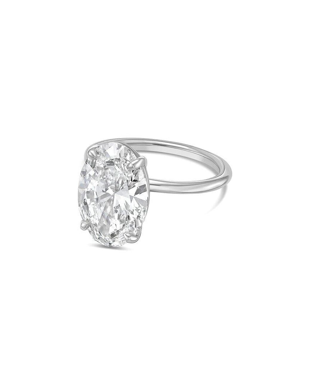 Diana M White Diana M. Platinum 10.00 Ct. Tw. Lab-Grown Diamond Solitaire Ring