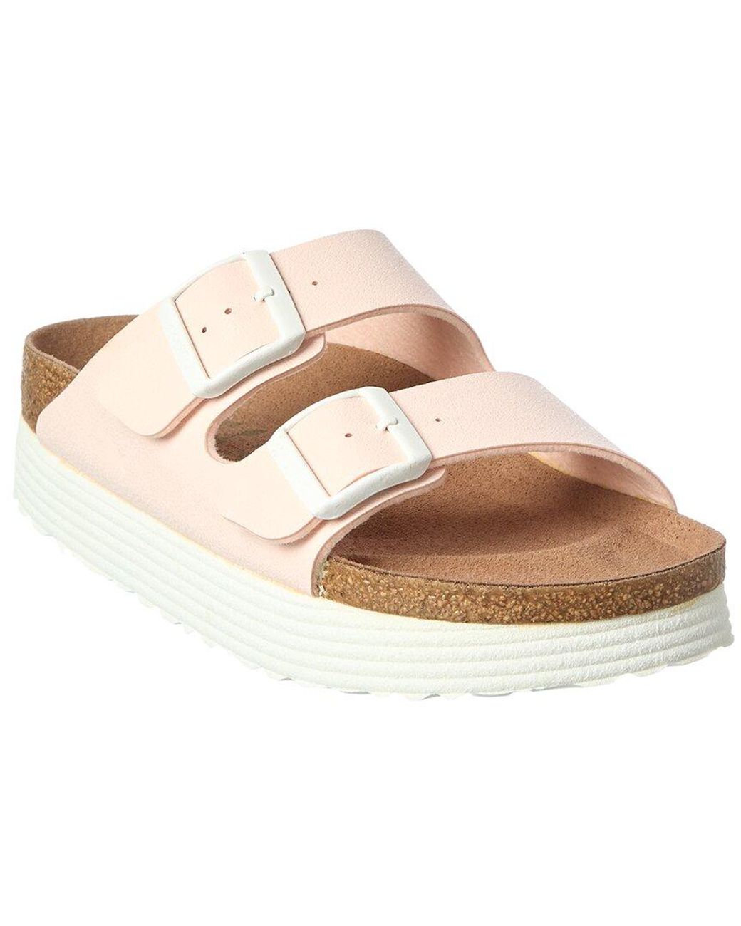 Birkenstock Red Arizona Suede Sandal
