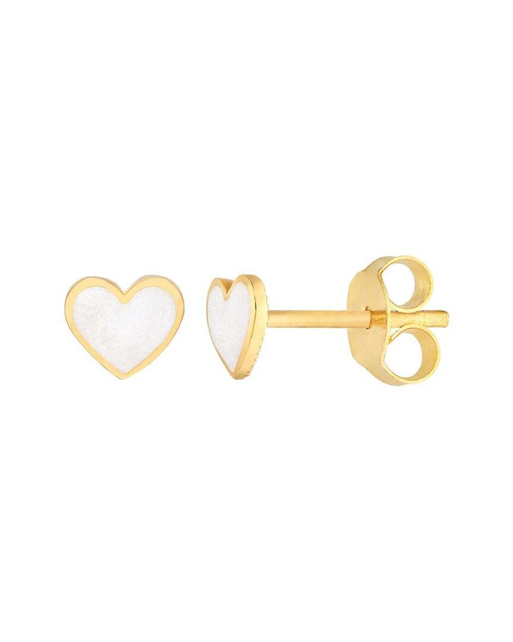 HAWLEY ST Metallic 14K Stud Earrings