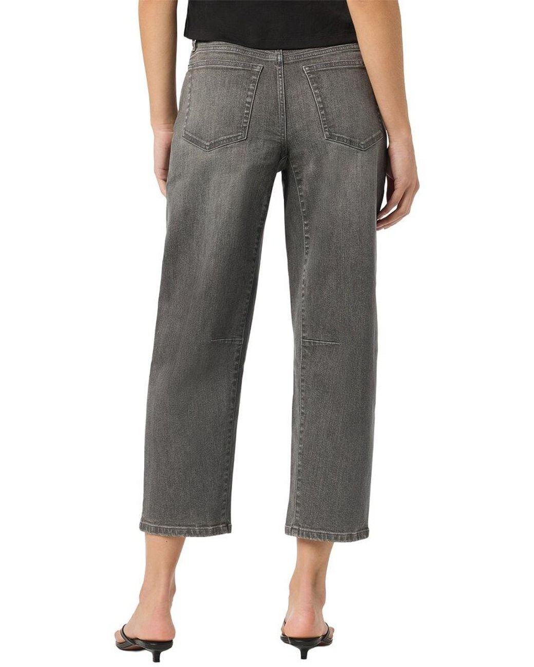Joe's Jeans Gray Maya Barrel Leg Jean