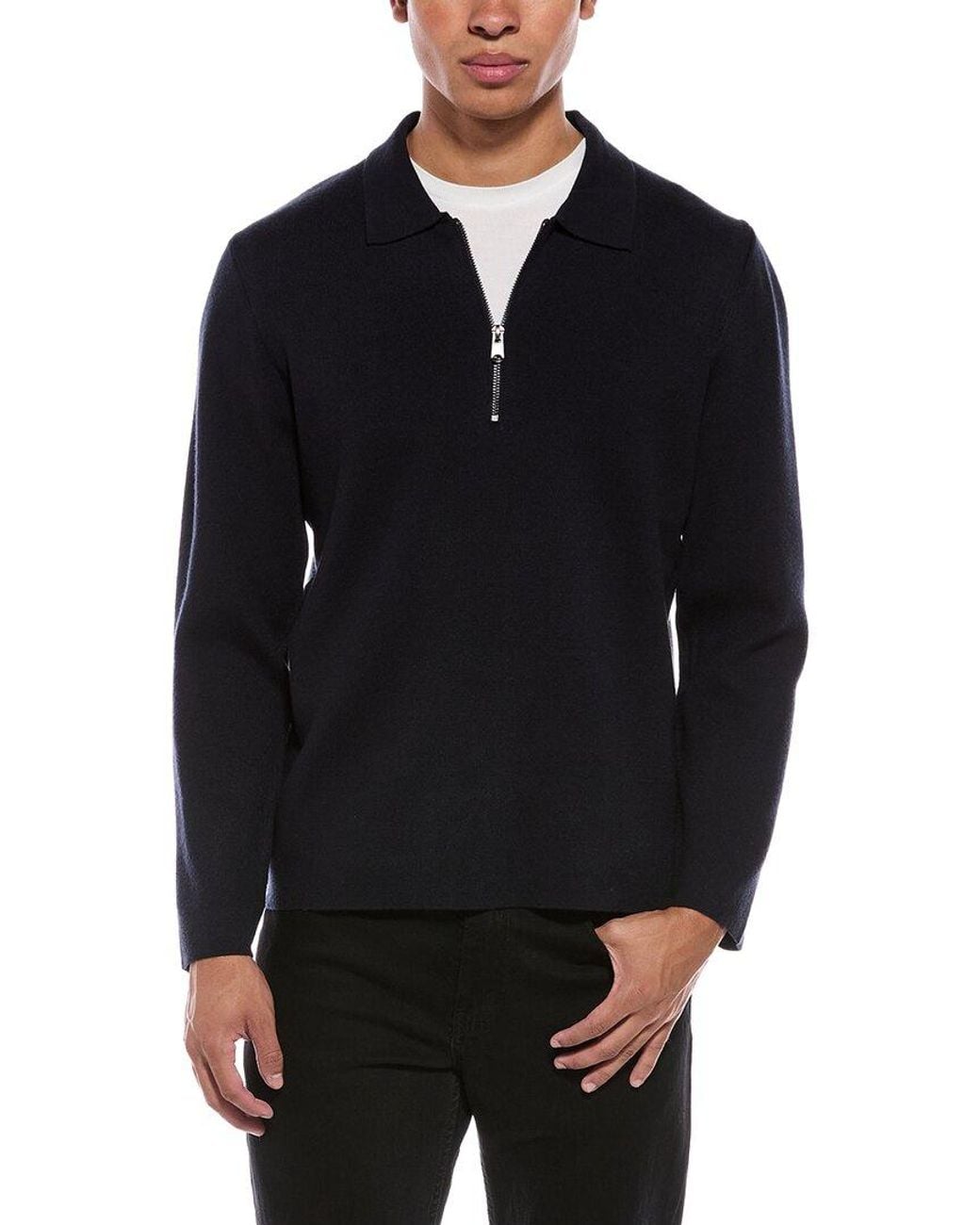 Jason Wu Blue 1/4-Zip Sweater for men