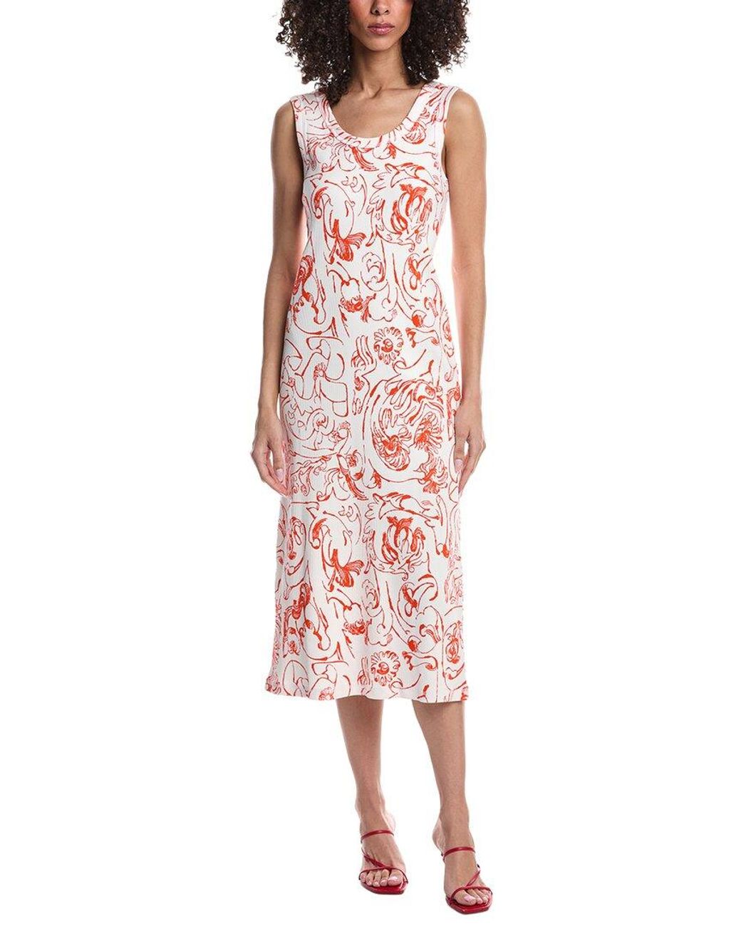 Marimekko Pink Muodostelma Cactis Midi Dress