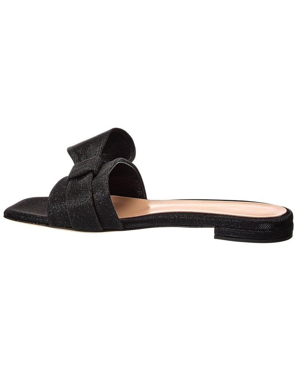 Gianvito Rossi Black Leather Sandal