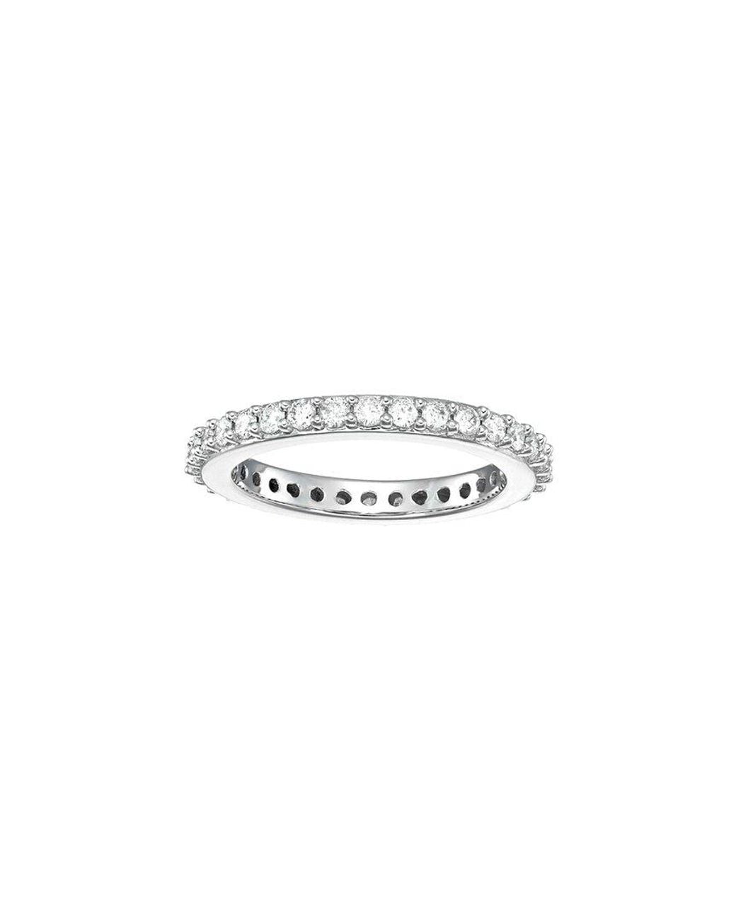 Amairah White 14K 1.00 Ct. Tw. Lab-Grown Diamond Eternity Ring