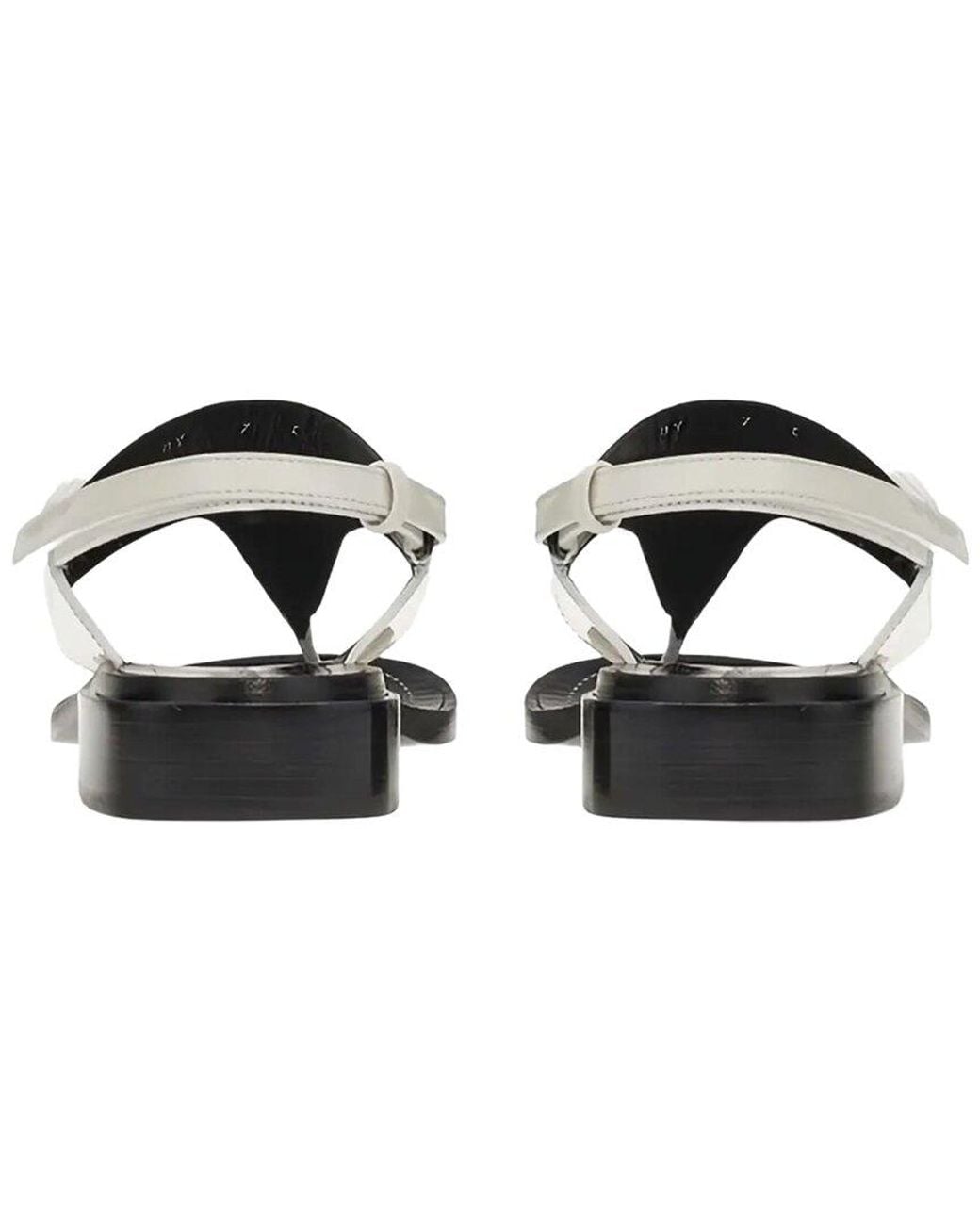 Ferragamo White Nya Leather Sandal